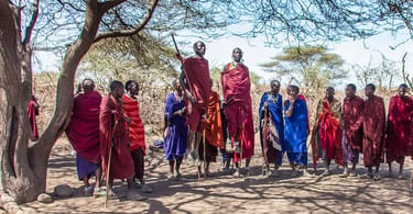 Maasai community in Ngorongoro, Tanzania
